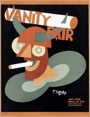 Vanity Fair 1930 by Fortunato Depero